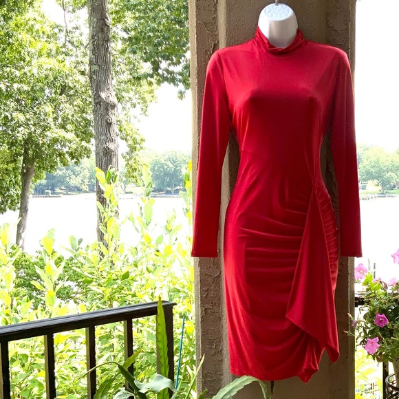 Boston Proper Turtle-Neck Dress - Picture 2 of 7